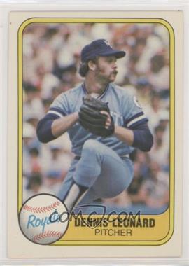 1981 Fleer - [Base] #42 - Dennis Leonard