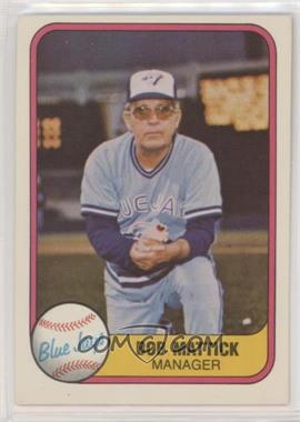 1981 Fleer - [Base] #431 - Bobby Mattick