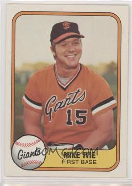 1981 Fleer - [Base] #435 - Mike Ivie