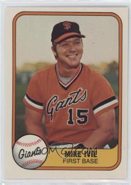 1981 Fleer - [Base] #435 - Mike Ivie