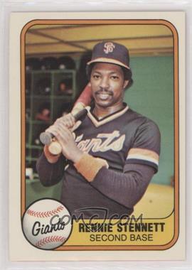 1981 Fleer - [Base] #438 - Rennie Stennett