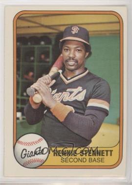 1981 Fleer - [Base] #438 - Rennie Stennett