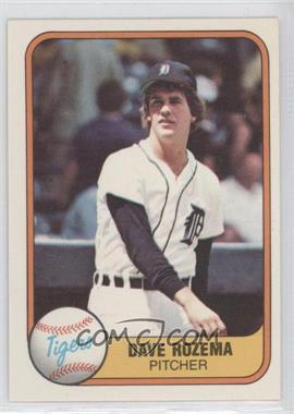 1981 Fleer - [Base] #464 - Dave Rozema