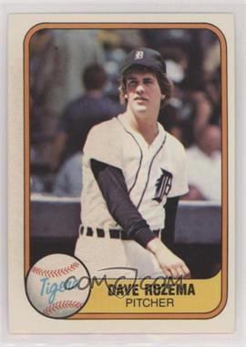 1981 Fleer - [Base] #464 - Dave Rozema