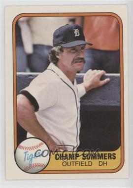 1981 Fleer - [Base] #466 - Champ Summers