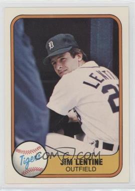 1981 Fleer - [Base] #476 - Jim Lentine