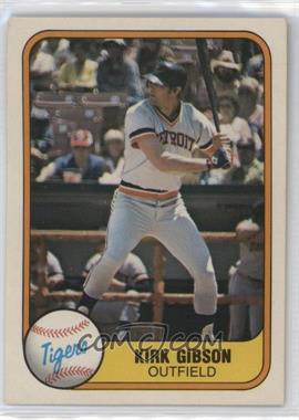 1981 Fleer - [Base] #481 - Kirk Gibson [EX to NM]