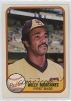 Willie Montanez (Spelled Willy on Front)