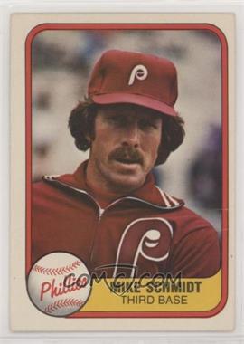 1981 Fleer - [Base] #5.1 - Mike Schmidt (Portrait)