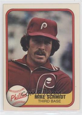 1981 Fleer - [Base] #5.1 - Mike Schmidt (Portrait)