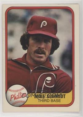 1981 Fleer - [Base] #5.1 - Mike Schmidt (Portrait)