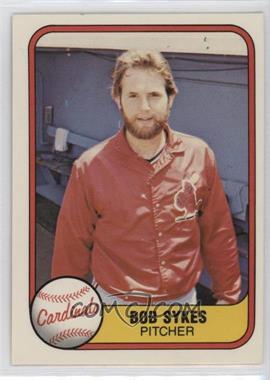 1981 Fleer - [Base] #533 - Bob Sykes