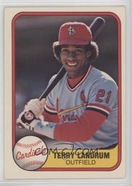 1981 Fleer - [Base] #539 - Terry Landrum [Noted]