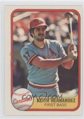 1981 Fleer - [Base] #545 - Keith Hernandez