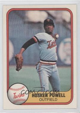 1981 Fleer - [Base] #559 - Hosken Powell