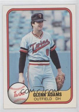 1981 Fleer - [Base] #562 - Glenn Adams