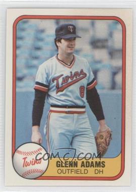 1981 Fleer - [Base] #562 - Glenn Adams