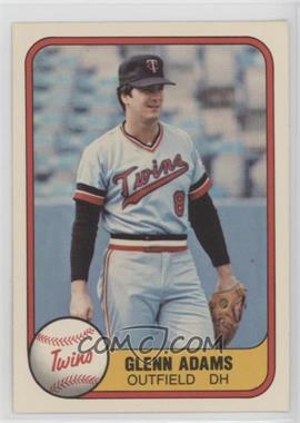 1981 Fleer - [Base] #562 - Glenn Adams