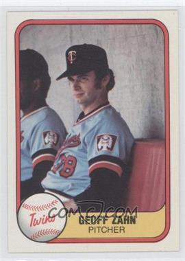 1981 Fleer - [Base] #564 - Geoff Zahn