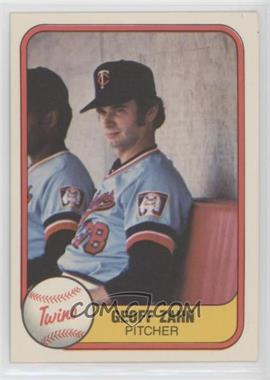 1981 Fleer - [Base] #564 - Geoff Zahn