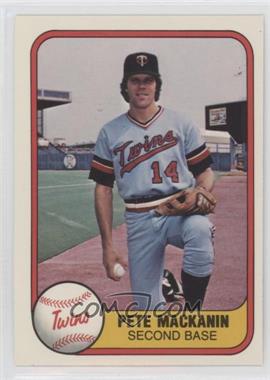 1981 Fleer - [Base] #565 - Pete Mackanin