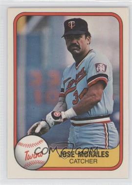 1981 Fleer - [Base] #571 - Jose Morales