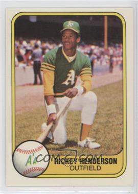 1981 Fleer - [Base] #574 - Rickey Henderson