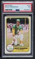 Rickey Henderson [PSA 7 NM]