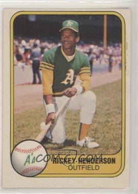 1981 Fleer - [Base] #574 - Rickey Henderson