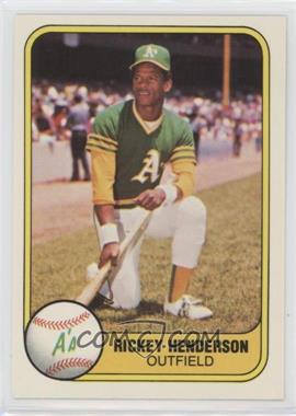 1981 Fleer - [Base] #574 - Rickey Henderson