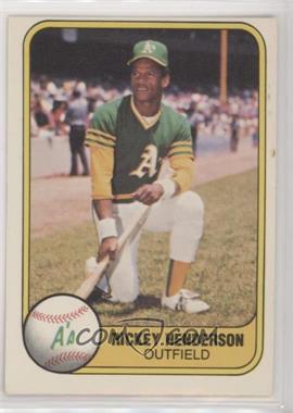 1981 Fleer - [Base] #574 - Rickey Henderson