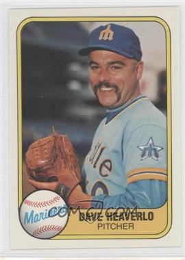 1981 Fleer - [Base] #594 - Dave Heaverlo