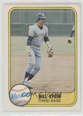 1981 Fleer - [Base] #605 - Bill Stein