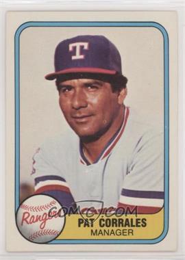 1981 Fleer - [Base] #623 - Pat Corrales