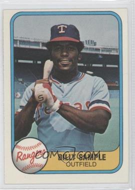 1981 Fleer - [Base] #637 - Bill Sample