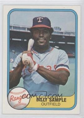 1981 Fleer - [Base] #637 - Bill Sample