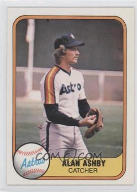 1981 Fleer - [Base] #64 - Alan Ashby