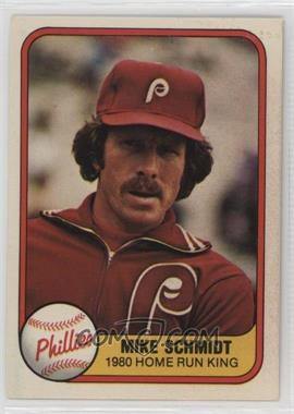 1981 Fleer - [Base] #640 - Mike Schmidt [EX to NM]