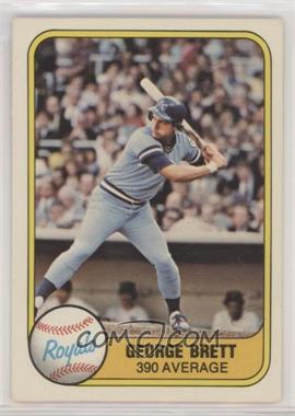 1981 Fleer - [Base] #655 - George Brett [EX to NM]