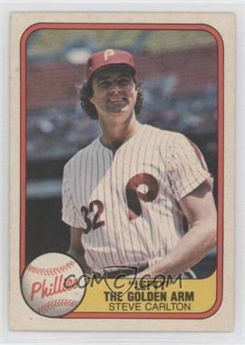 1981 Fleer - [Base] #660.2 - Steve Carlton (Year 1966 on Back)