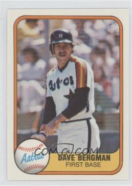 1981 Fleer - [Base] #76 - Dave Bergman