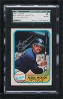 Reggie Jackson (Batting) [SGC Authentic Authentic]