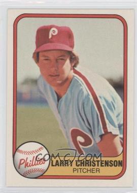 1981 Fleer - [Base] #8 - Larry Christenson
