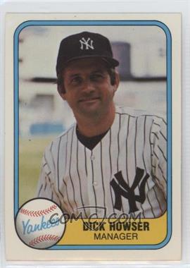 1981 Fleer - [Base] #84 - Dick Howser