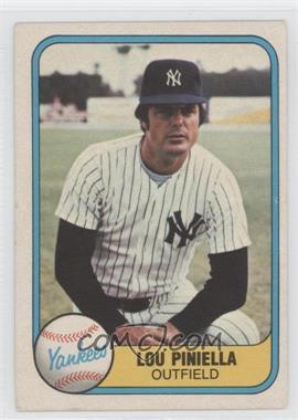 1981 Fleer - [Base] #85 - Lou Piniella