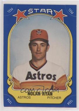 1981 Fleer Star Stickers - [Base] #108 - Nolan Ryan