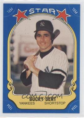 1981 Fleer Star Stickers - [Base] #110 - Bucky Dent