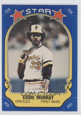 1981 Fleer Star Stickers - [Base] #117 - Eddie Murray