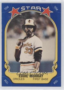 1981 Fleer Star Stickers - [Base] #117 - Eddie Murray