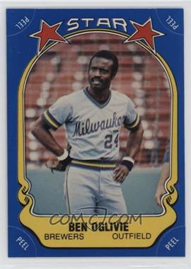 1981 Fleer Star Stickers - [Base] #14 - Ben Oglivie